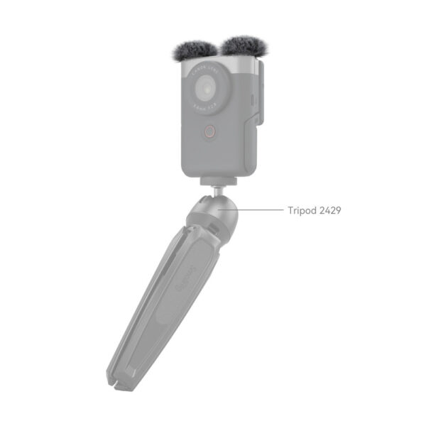 SmallRig Furry Windshield for Canon PowerShot V10 4177 - Image 5