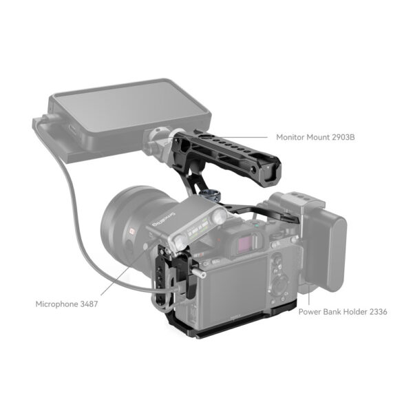 SmallRig Cage Kit for Sony Alpha 7 III / Alpha 7R III 4198 - Image 5
