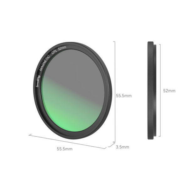SmallRig MagEase Magnetic CPL Filter Kit (52mm) 4216 - Image 4