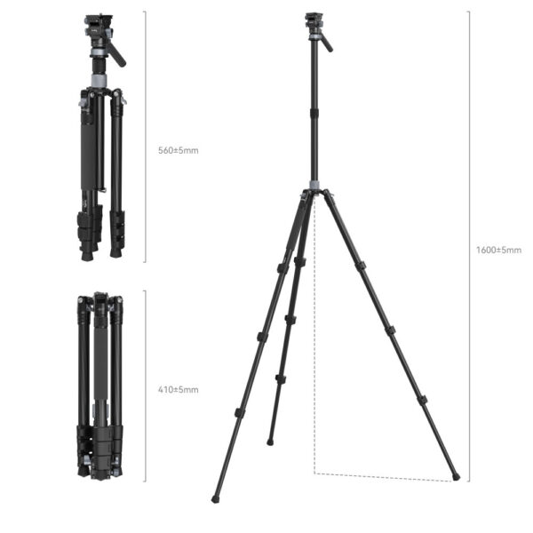 SmallRig Travel Video Tripod Kit 4221 - Image 5