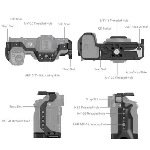 SmallRig Cage for FUJIFILM X-S20 4230 - Image 5