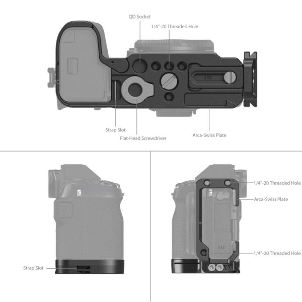 SmallRig L-Bracket for FUJIFILM X-S20 4231 - Image 4