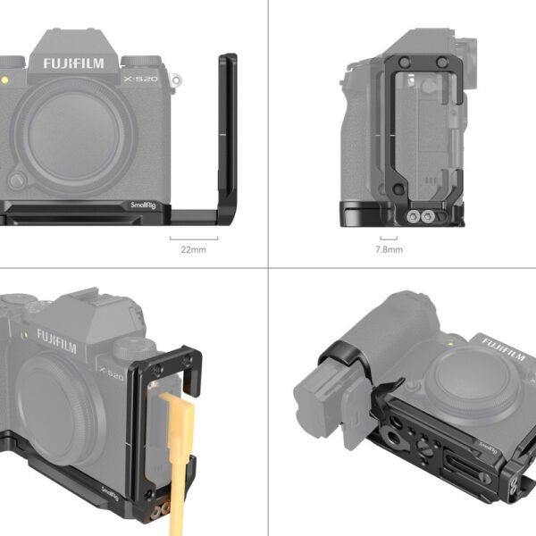 SmallRig L-Bracket for FUJIFILM X-S20 4231 - Image 5