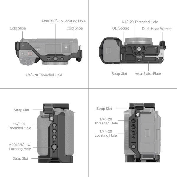 SmallRig Cage for Sony ZV-E1 4256 - Image 3
