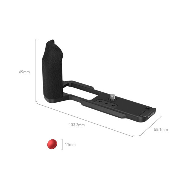 SmallRig L-Shape Grip for FUJIFILM X-T5 (Black) 4260 - Image 2