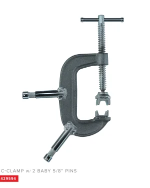 Matthews C-Clamp WMT 2X Pin 4.0''