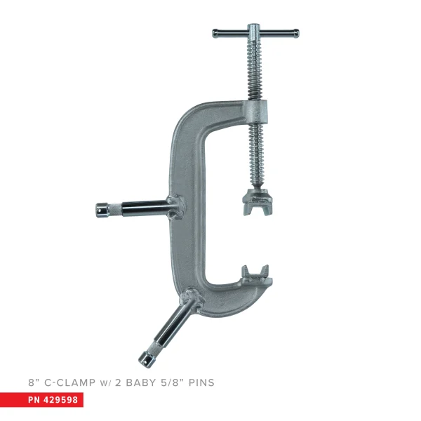 Matthews C-Clamp Wmt 2X Pin 8.0''