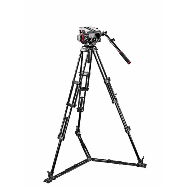 Manfrotto 509HD.545GBK 509 fluid video head & 545GB alu twin leg tripod
