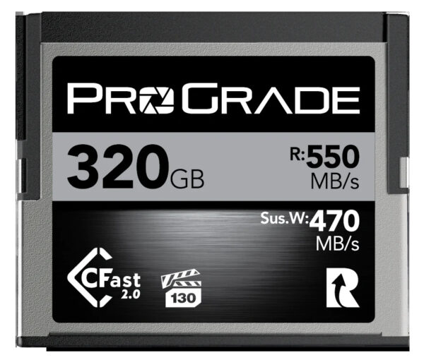 ProGrade Digital PGCFA320GCRNA 320GB CFast 2.0 Memory Card (Cobalt)
