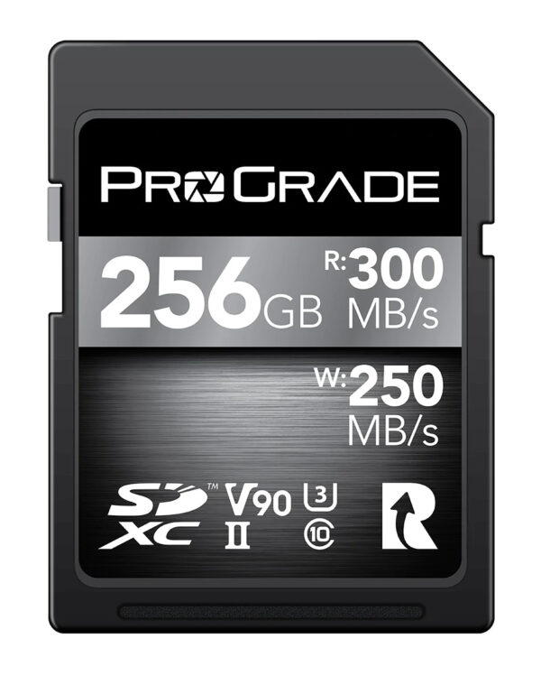 ProGrade Digital PGSD256GBCKNA 256GB SDXC UHS-II V90 Memory Card (Cobalt)