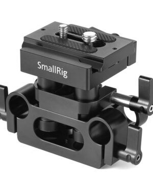 SmallRig Universal Bottom Mount Plate with 15mm Rod Support System DBC2272B