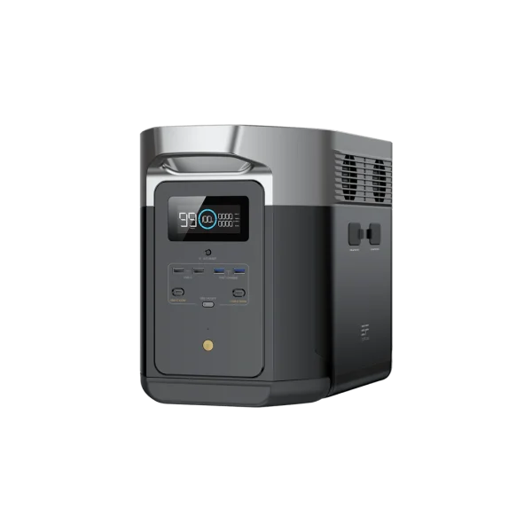 Ecoflow Delta Max 1600 Power Station with max. 2000W AC output and 1612Wh (134Ah@12V) Battery Capacity (Also can use the EFDELTAMAX-BAT- "above")For addional battery life - Image 2