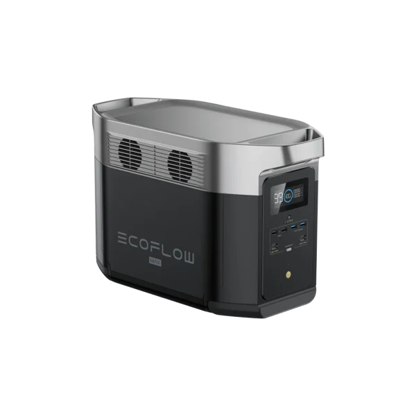 Ecoflow Delta Max 1600 Power Station with max. 2000W AC output and 1612Wh (134Ah@12V) Battery Capacity (Also can use the EFDELTAMAX-BAT- "above")For addional battery life - Image 4