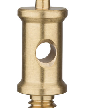 Ercole M11-002C Spigot Brass 1/4"-20 & 3/8"-16 male threads