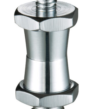 Ercole M11-004 Spigot Steel Hex 1/4"-20 & 3/8"-16 male threads