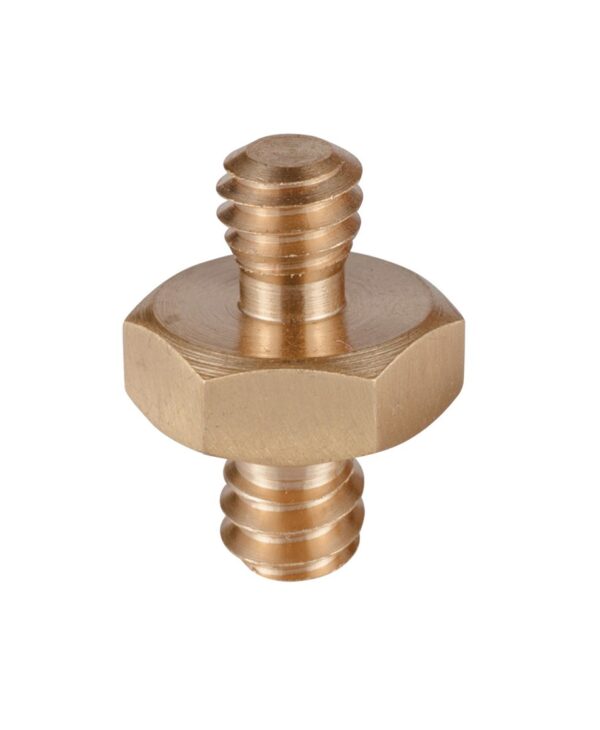 Ercole MB-03 Spigot Brass 1/4" male & 3/8" male - Image 2
