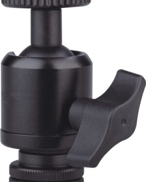 Ercole MK-9A Mini Ball Head 25mm with cold shoe with 1/4" screw hole