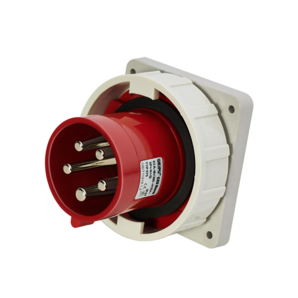 Weipu 63A 5PIN Panel Mount Inlet TYP575-IP67