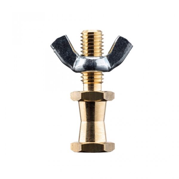 Manfrotto 174 Stud Lighting Hex 16mm M10 Use with Super Clamp Made of Brass