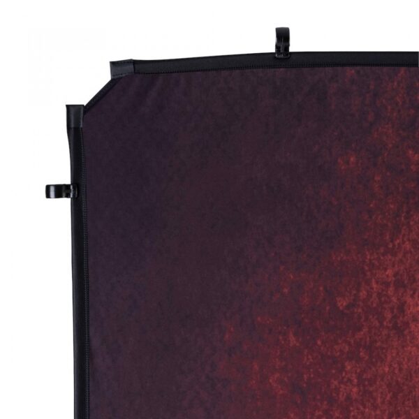 Manfrotto EzyFrame Vintage Background Cover 2 x 2.3m Crimson - Image 2