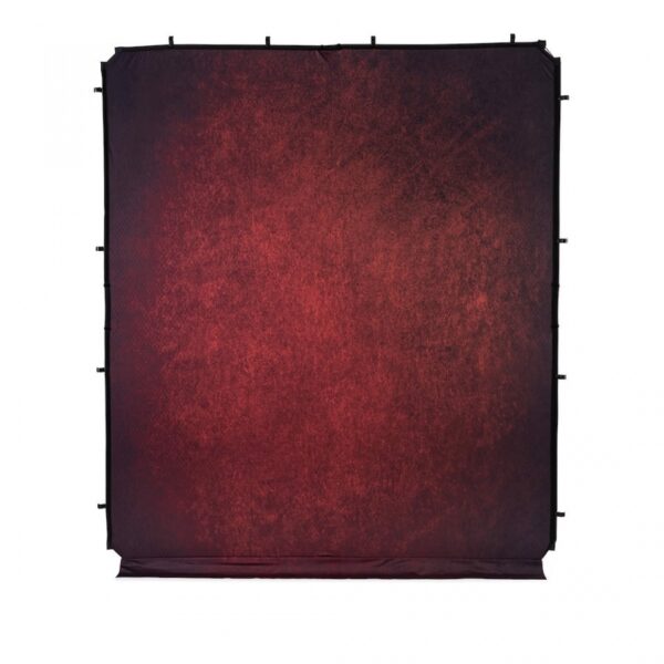 Manfrotto EzyFrame Vintage Background Cover 2 x 2.3m Crimson - Image 3