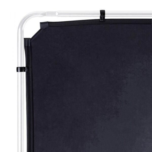 Manfrotto LL LB7937 EzyFrame Vintage Background Cover 2 x 2.3m Pewter