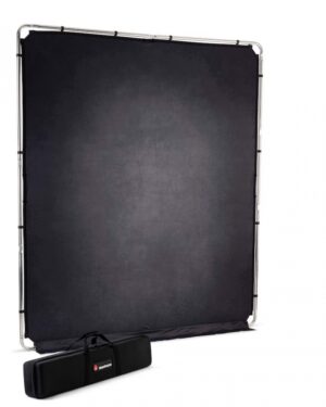 Manfrotto LL LB7936 EzyFrame Vintage Background 2 x 2.3m Pewter