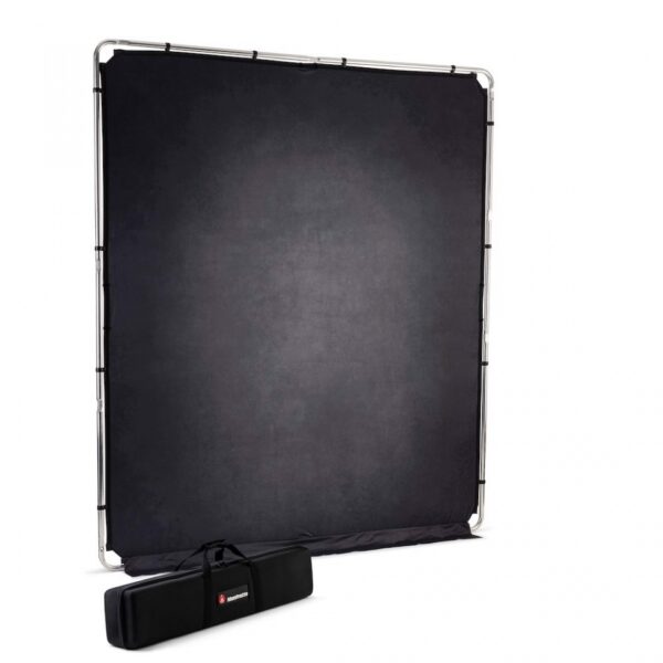 Manfrotto LL LB7936 EzyFrame Vintage Background 2 x 2.3m Pewter