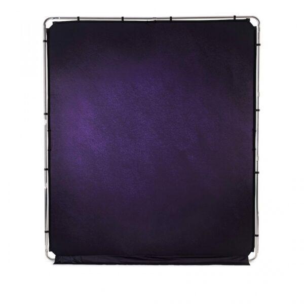 Manfrotto LL LB7938 EzyFrame Vintage Background 2 x 2.3m Aubergine - Image 2