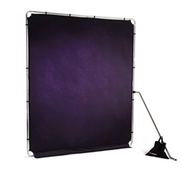 Manfrotto LL LB7938 EzyFrame Vintage Background 2 x 2.3m Aubergine - Image 4