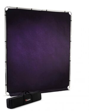 Manfrotto LL LB7938 EzyFrame Vintage Background 2 x 2.3m Aubergine