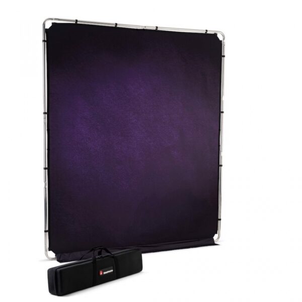 Manfrotto LL LB7938 EzyFrame Vintage Background 2 x 2.3m Aubergine