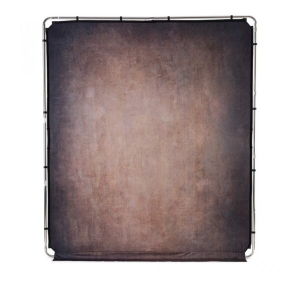 Manfrotto LL LB7934 EzyFrame Vintage Background 2 x 2.3m Walnut - Image 2