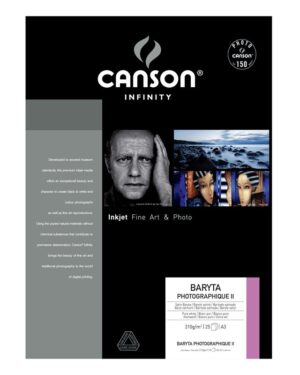 Canson Infinity Baryta Photographique II 310gsm A3 x 25 Sheets
