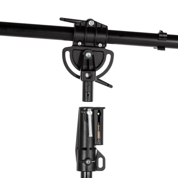 Manfrotto 025BS Stand Kit Super w Boom Silver 116-220cm 6.8-30kg Payload boom w coaxial geared controls - Image 7
