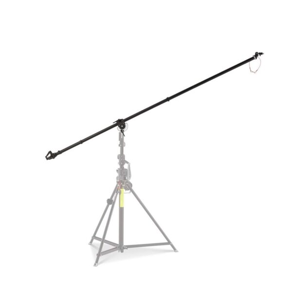 Manfrotto 025BSL Boom Super Black for Jr Stands 270cm Dual cranks provide control for pan and tilt - Image 2