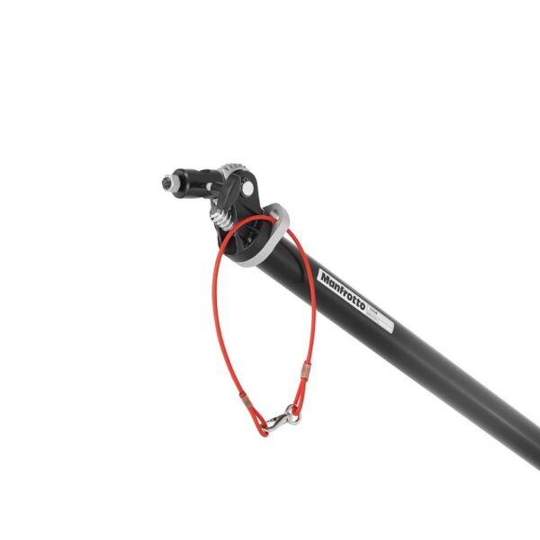 Manfrotto 025BSL Boom Super Black for Jr Stands 270cm Dual cranks provide control for pan and tilt - Image 8