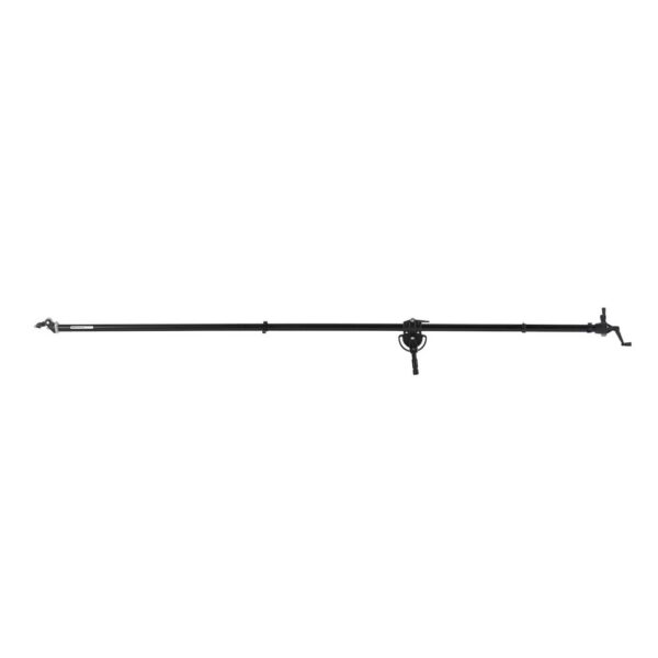 Manfrotto 025BSL Boom Super Black for Jr Stands 270cm Dual cranks provide control for pan and tilt - Image 11