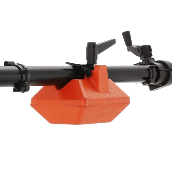 Manfrotto 025BSL Boom Super Black for Jr Stands 270cm Dual cranks provide control for pan and tilt - Image 5