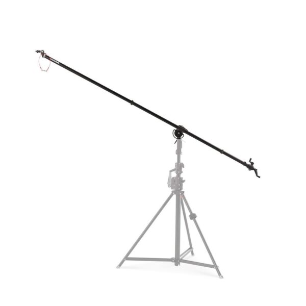 Manfrotto 025BSL Boom Super Black for Jr Stands 270cm Dual cranks provide control for pan and tilt