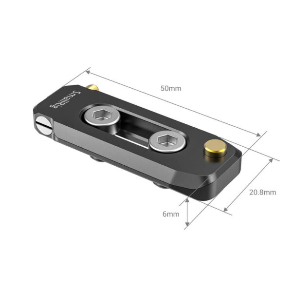 SmallRig Low-profile NATO Rail 50mm BUN2468B - Image 4