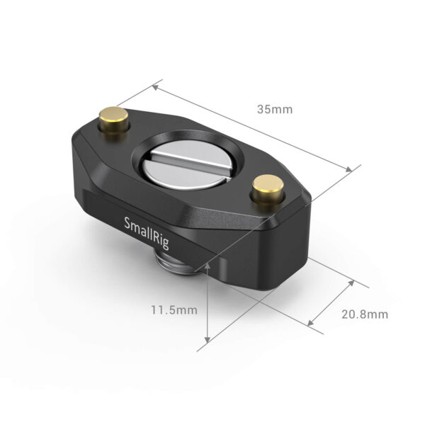 SmallRig NATO Rail with ARRI Locating Screw (35mm) BUN2501B - Image 4