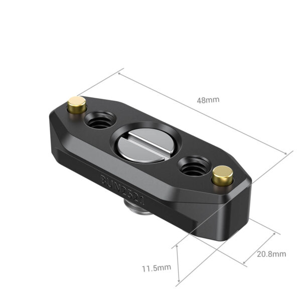 SmallRig NATO Rail with ARRI Locating Screw (48mm) BUN2521B - Image 4