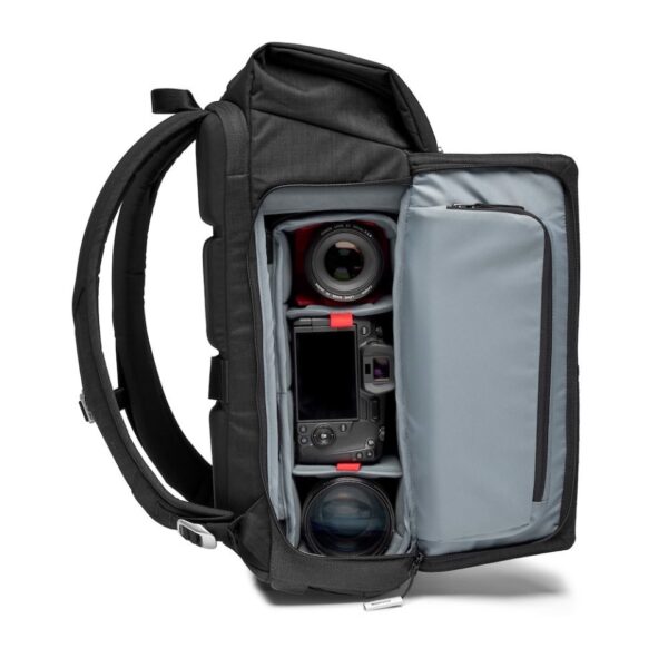 Manfrotto MB CH-BP-50 Chicago Camera Backpack Medium for DSLR/handheld gimbal - Image 3