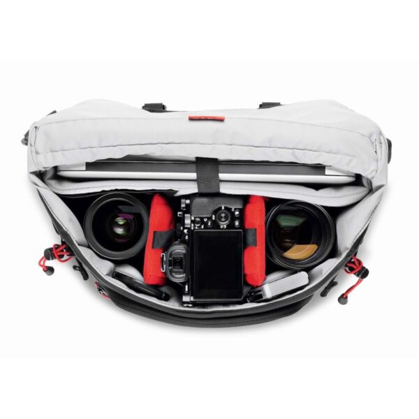 Manfrotto Messenger Bumblebee M-10 PL DSLR/CSC + 13" Laptop/Tablet Int. 26.5x36x11cm - Image 9