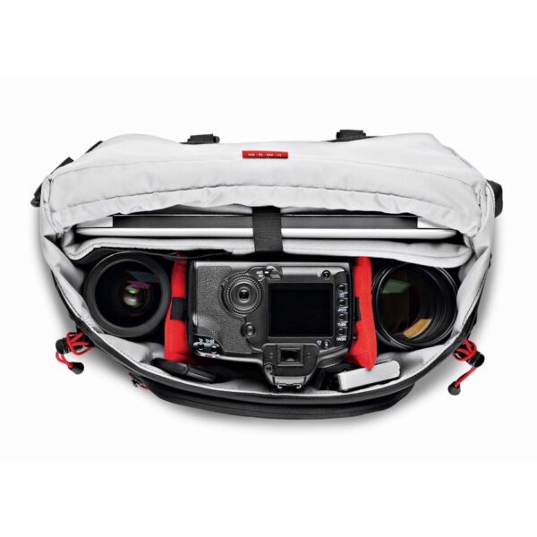 Manfrotto Messenger Bumblebee M-10 PL DSLR/CSC + 13" Laptop/Tablet Int. 26.5x36x11cm - Image 5