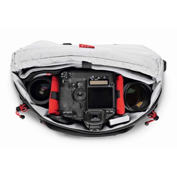 Manfrotto Messenger Bumblebee M-10 PL DSLR/CSC + 13" Laptop/Tablet Int. 26.5x36x11cm - Image 10