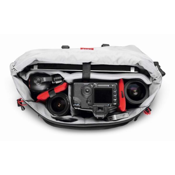 Manfrotto Messenger Bumblebee M-30 PL DSLR + 15" Laptop/Tablet Int. 31x42x12cm - Image 6