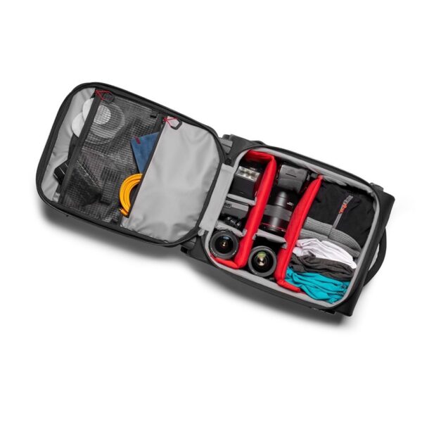 Manfrotto Bag Roller Reloader Air-50 Carry-on 2 DSLR & 4 lenses Ext 50x35.5x20 Int 43x30x16cm - Image 17