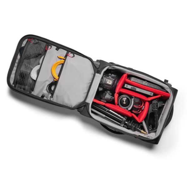 Manfrotto Bag Roller Reloader Air 55 Fit DSLR 400mm & 3 more lenses Ext 55x35.5x23 Int 47x32x18cm - Image 21
